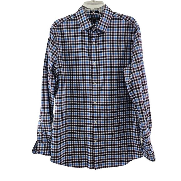 Banana Republic Men's Non-Iron Grant Fit Button Long Sleeve Shirt – Size Large - Picture 3 of 13